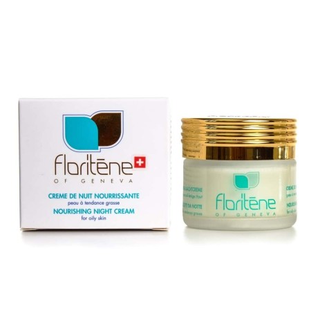 Cremă nutritivă de noapte pentru ten gras 50ml Floritene