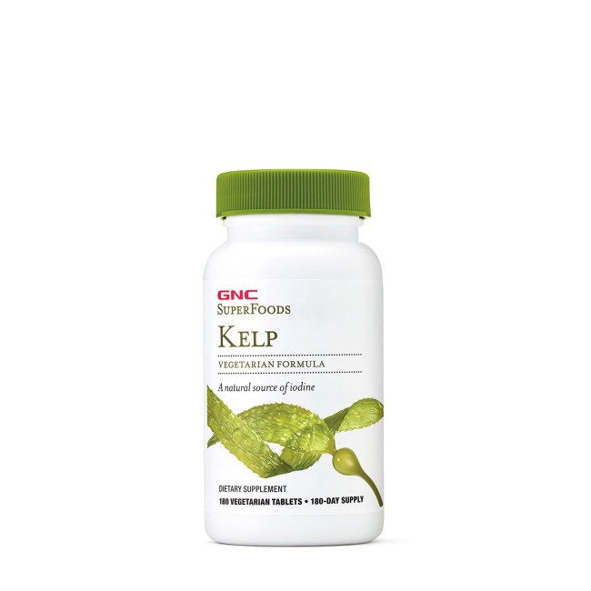 Gnc Superfoods Kelp, Iod Din Extract De Kelp, 180 Tb Gnc Superfoods Kelp, Iod Din Extract De Kelp, 180 Tb