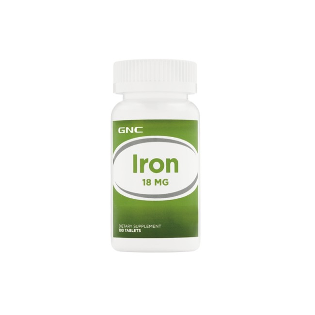 Gnc Iron 18 Mg, Fier, 100 Tb Gnc Iron 18 Mg, Fier, 100 Tb