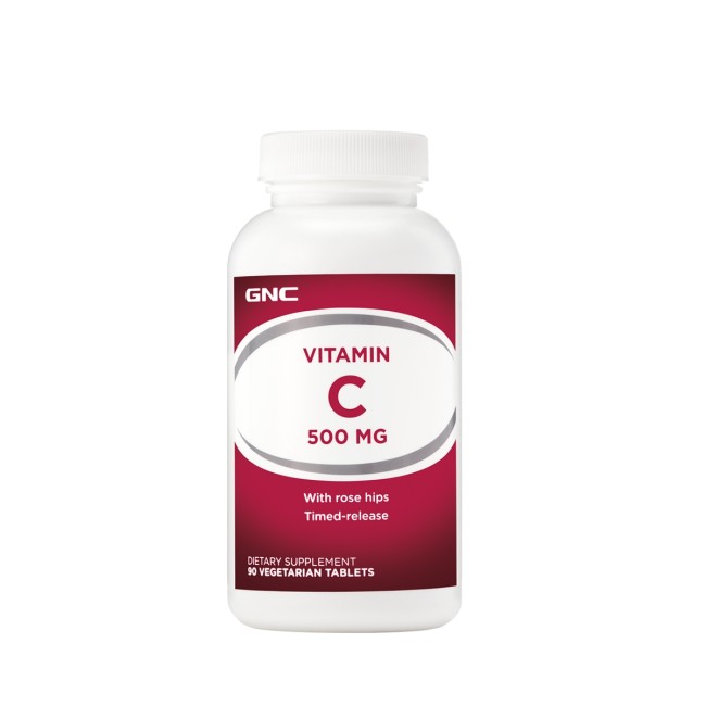 Gnc Vitamina C 500 Cu Eliberare Prelungita, 90 Tb Gnc Vitamina C 500 Cu Eliberare Prelungita, 90 Tb