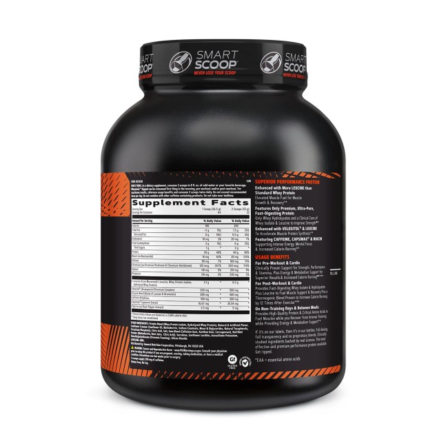 Gnc Amp Wheybolic Ripped, Proteina Din Zer, Cu Aroma De Capsuni, 1166 G Gnc Amp Wheybolic Ripped, Proteina Din Zer, Cu Aroma De Capsuni, 1166 G