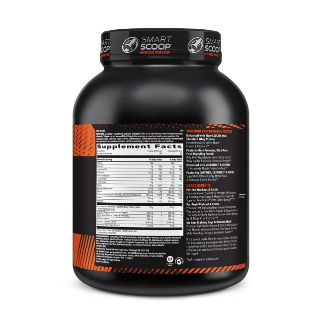 Gnc Amp Wheybolic Ripped, Proteina Din Zer, Cu Aroma De Ciocolata Si Unt De Arahide, 1199  G