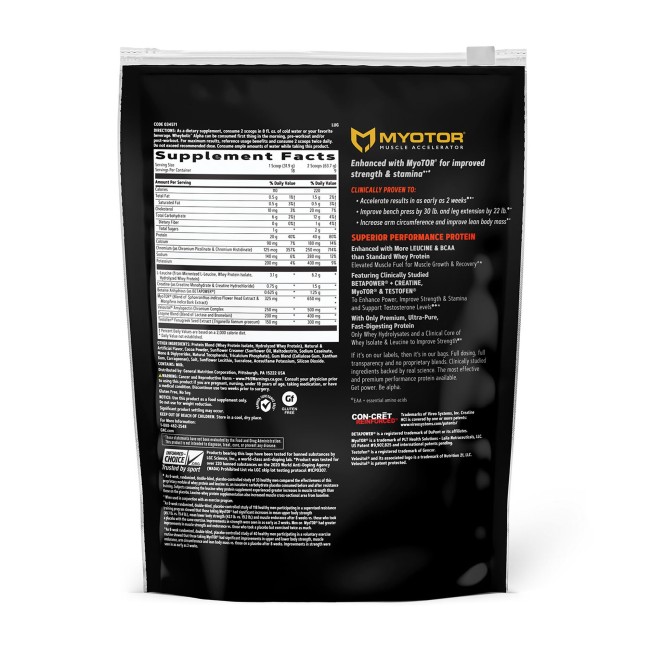Gnc Amp Wheybolic Alpha, Proteina Din Zer, Cu Aroma De Ciocolata, 573.30 G
