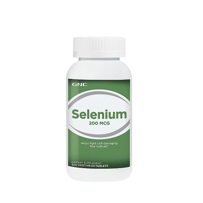 Gnc Selenium 200 Mcg, Seleniu Natural, 100 Tb