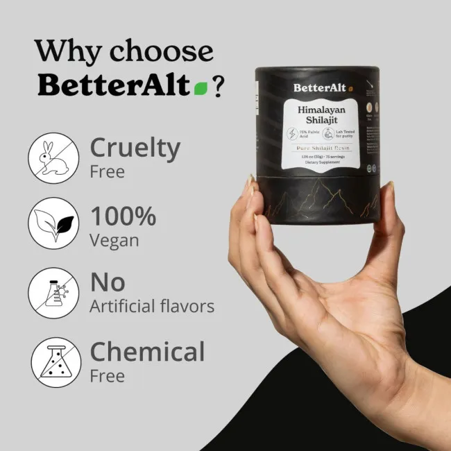 Better Alt Shilajit Himalayan, Rasina Pura De Shilajit Din Himalaya, 30 G