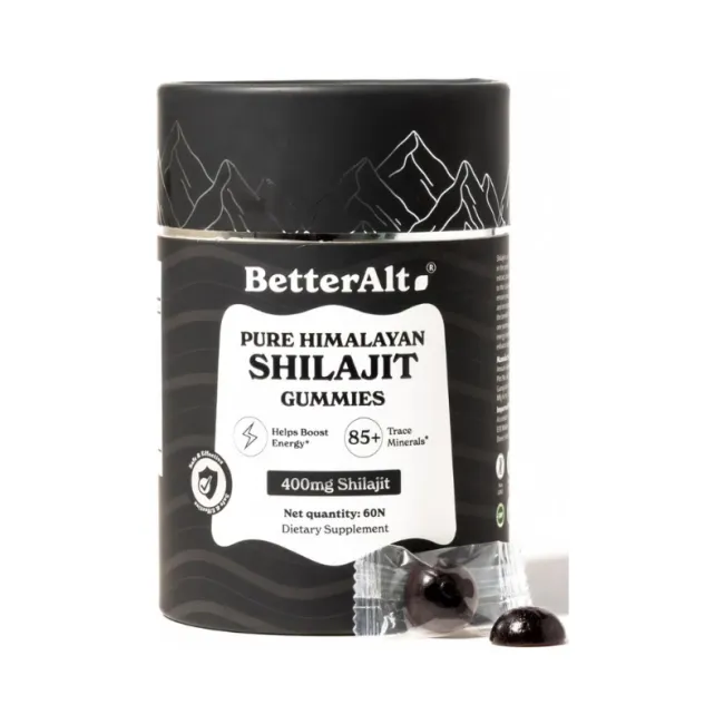 Better Alt Pure Himalayan Shilajit Gummies, Jeleuri De Shilajit Din ...