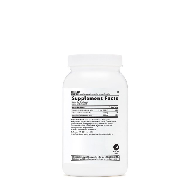 Gnc Calcium Plus Magnesium & Vitamin D-3 1000 Mg, Calciu Cu Magneziu Si Vitamina D-3, 180 Tb Gnc Calcium Plus Magnesium & Vitamin D-3 1000 Mg, Calciu Cu Magneziu Si Vitamina D-3, 180 Tb
