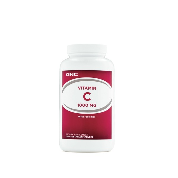 Gnc Vitamina C 1000 Mg Cu Macese, 250 Tb