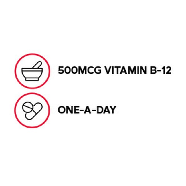 Gnc Vitamina B-12 500 Mcg, 100 Tb