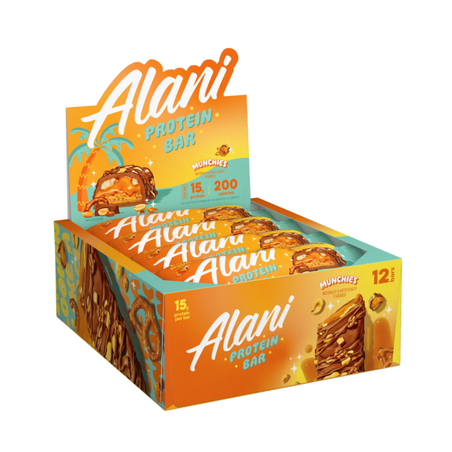 Alani Nu Fit Snacks, Baton Proteic Cu Aroma De Covrigei, 50 G
