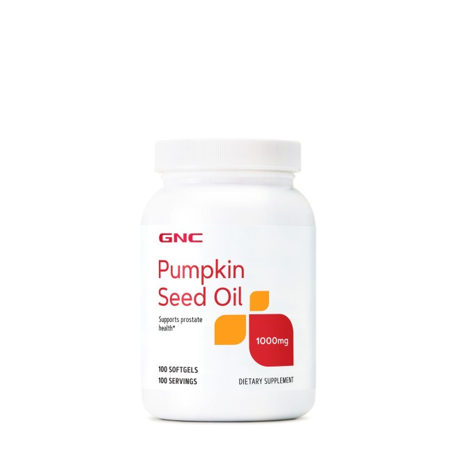 Gnc Pumpkin Seed Oil 1000 Mg, Ulei Din Seminte De Dovleac, 100 Cps Gnc Pumpkin Seed Oil 1000 Mg, Ulei Din Seminte De Dovleac, 100 Cps