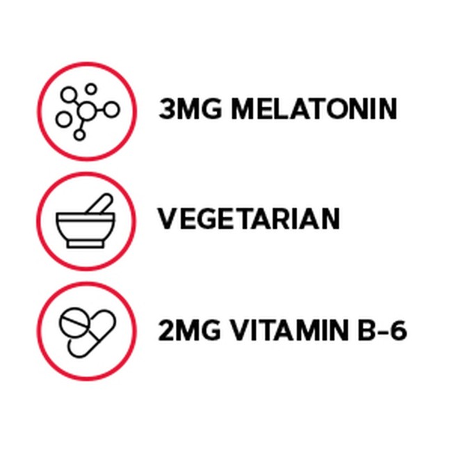 Gnc Melatonina 3 Mg, 120 Tb Gnc Melatonina 3 Mg, 120 Tb