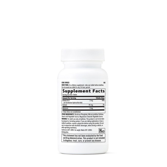 Gnc Melatonina 3 Mg, 120 Tb Gnc Melatonina 3 Mg, 120 Tb