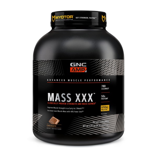 Gnc Amp Mass Xxx, Gainer Proteic Cu Aroma De Ciocolata, 2730 G