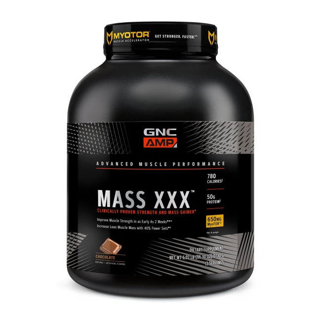 Gnc Amp Mass Xxx, Gainer Proteic Cu Aroma De Ciocolata, 2730 G Gnc Amp Mass Xxx, Gainer Proteic Cu Aroma De Ciocolata, 2730 G
