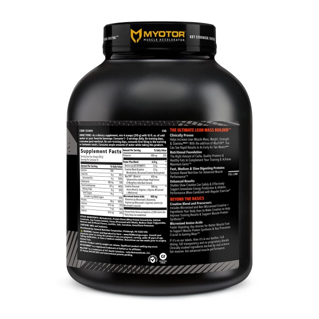 Gnc Amp Mass Xxx, Gainer Proteic Cu Aroma De Ciocolata, 2730 G