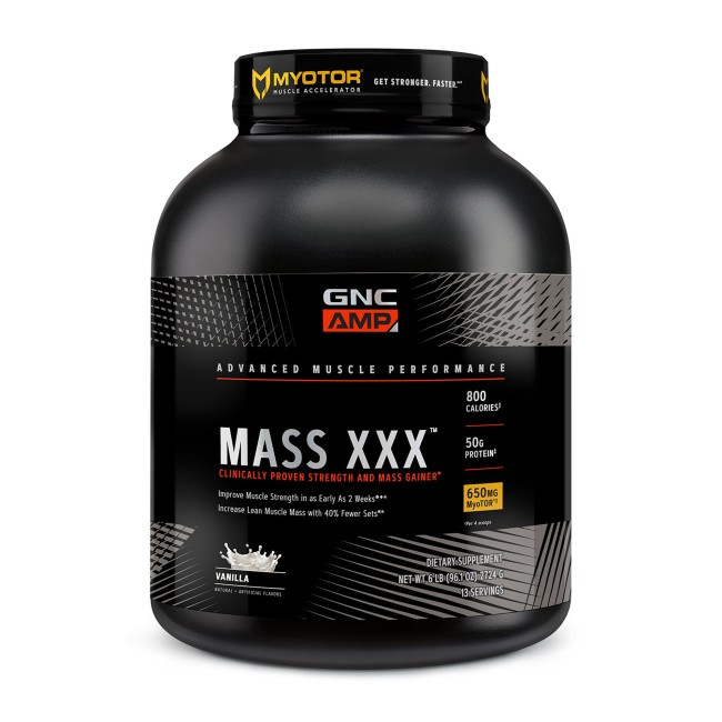 Gnc Amp Mass Xxx, Gainer Proteic Cu Aroma De Vanilie, 2724 G Gnc Amp Mass Xxx, Gainer Proteic Cu Aroma De Vanilie, 2724 G