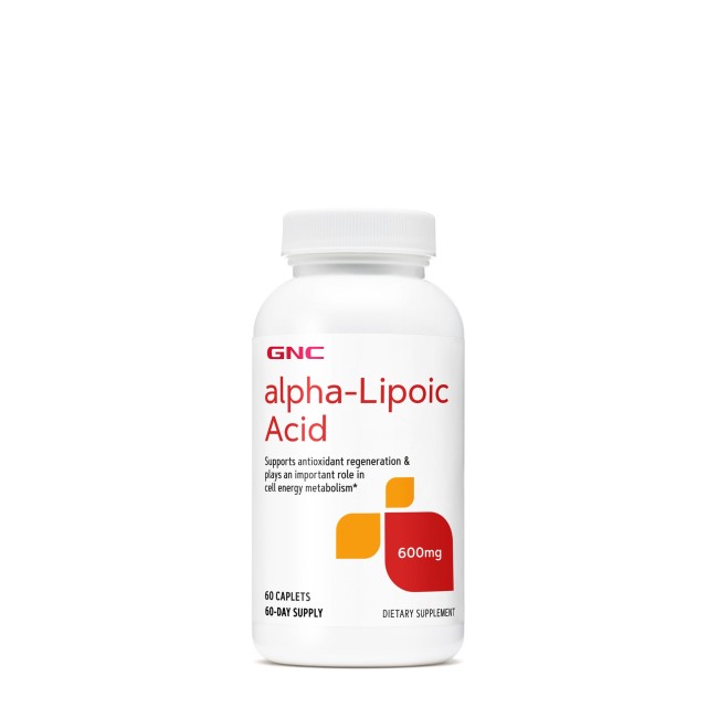 Gnc Alpha-lipoic Acid 600 Mg, Ala Acid Alfa Lipoic, 60 Tb Gnc Alpha-lipoic Acid 600 Mg, Ala Acid Alfa Lipoic, 60 Tb