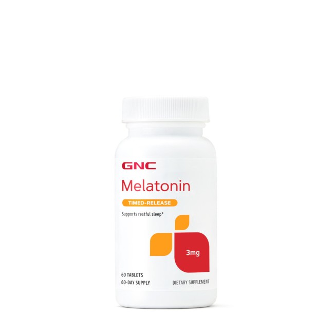 Gnc Melatonina 3 Mg, 60 Tb