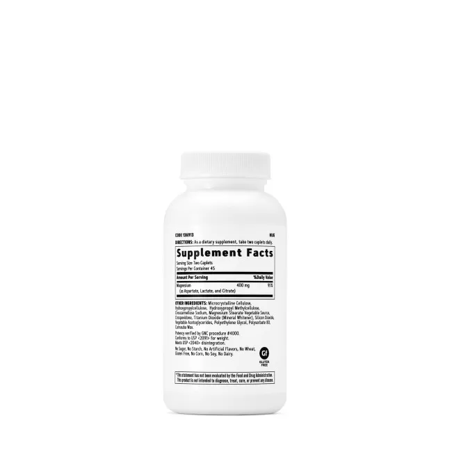 Gnc Super Magnesium 400 Mg, Magneziu, 90 Tb Gnc Super Magnesium 400 Mg, Magneziu, 90 Tb