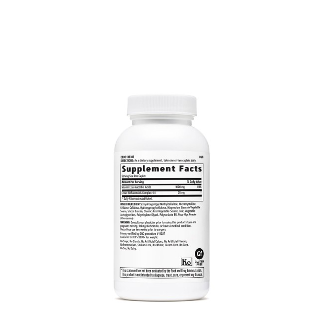 Gnc Vitamina C 1000 Mg Cu Bioflavonoide Si Eliberare Prelungita, 90 Tb