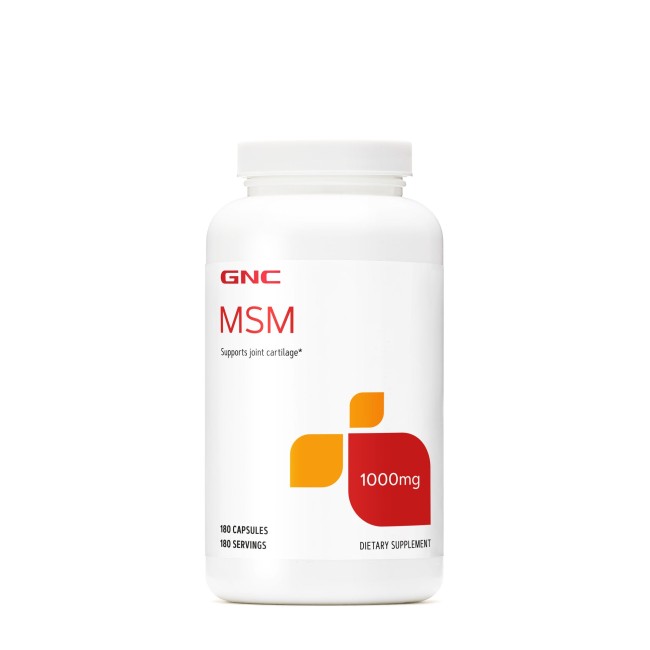 Gnc Msm 1000 Mg, 180 Cps Gnc Msm 1000 Mg, 180 Cps