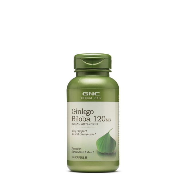 Gnc Herbal Plus Ginkgo Biloba 120 Mg, 100 Cps Gnc Herbal Plus Ginkgo Biloba 120 Mg, 100 Cps