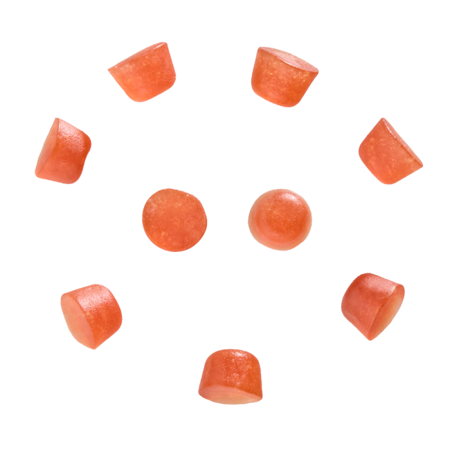 Gnc Women's Hair, Skin & Nails Strawberry , Jeleuri Cu Biotina Si Vitamine Pentru Frumusetea Parului, Pielii Si Unghiilor, 60 Jeleuri