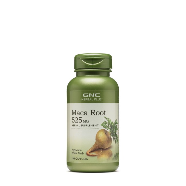 Gnc Herbal Plus Maca Root 525 Mg, Radacina De Maca, 100 Cps Gnc Herbal Plus Maca Root 525 Mg, Radacina De Maca, 100 Cps