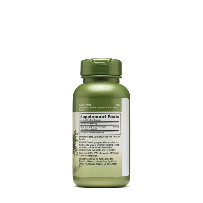 Gnc Herbal Plus Maca Root 525 Mg, Radacina De Maca, 100 Cps Gnc Herbal Plus Maca Root 525 Mg, Radacina De Maca, 100 Cps