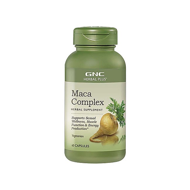 Gnc Herbal Plus Maca Complex, 60 Cps Gnc Herbal Plus Maca Complex, 60 Cps