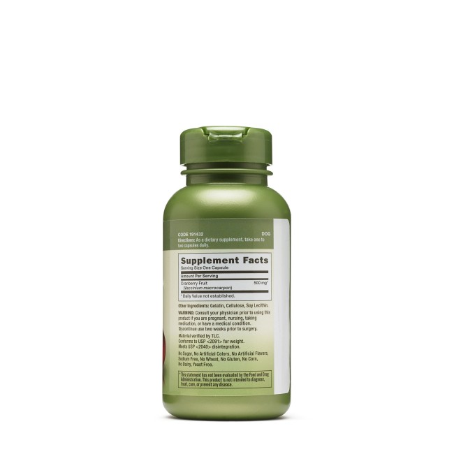 Gnc Herbal Plus Cranberry Fruit 500 Mg, Extract Din Fruct De Merisor, 90 Cps Gnc Herbal Plus Cranberry Fruit 500 Mg, Extract Din Fruct De Merisor, 90 Cps
