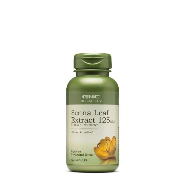 Gnc Herbal Plus Senna Leaf 125 Mg, Extract Frunze De Senna,100 Cps Gnc Herbal Plus Senna Leaf 125 Mg, Extract Frunze De Senna,100 Cps