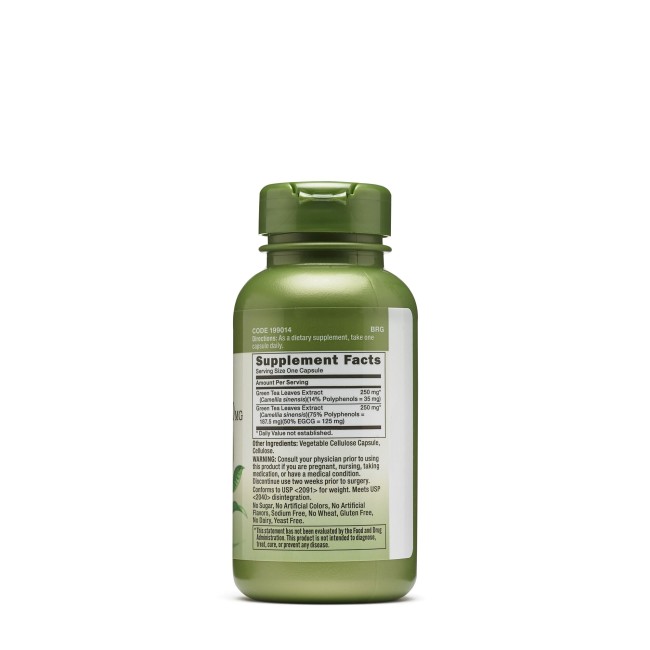 Gnc Herbal Plus Green Tea Complex 500 Mg, Complex De Ceai Verde, 100 Cps Gnc Herbal Plus Green Tea Complex 500 Mg, Complex De Ceai Verde, 100 Cps