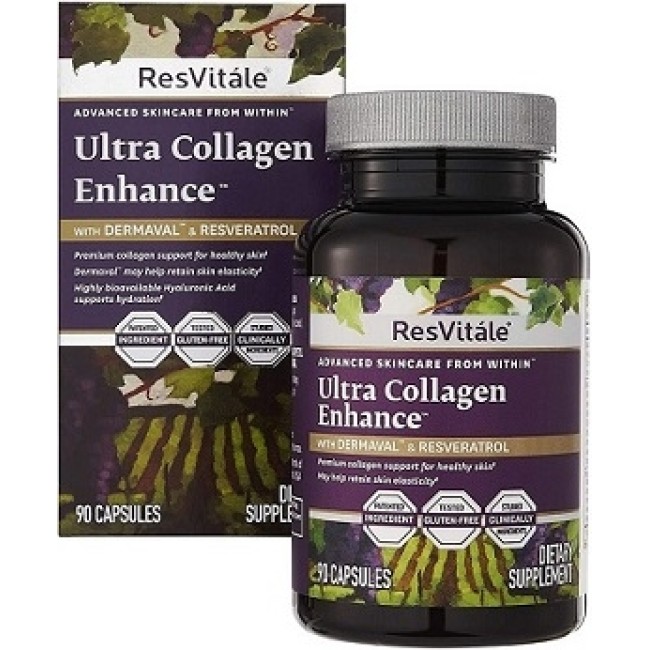 Resvitale Ultra Collagen Enhance, Colagen, 90 Cps