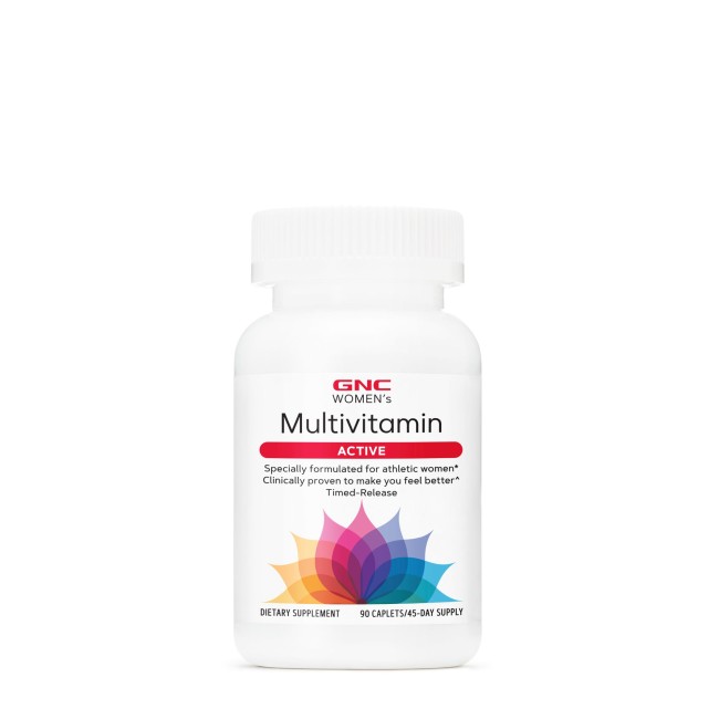 Gnc Women's Multivitamin Active, Complex De Multivitamine Pentru Femei, 90 Tb Gnc Women's Multivitamin Active, Complex De Multivitamine Pentru Femei, 90 Tb