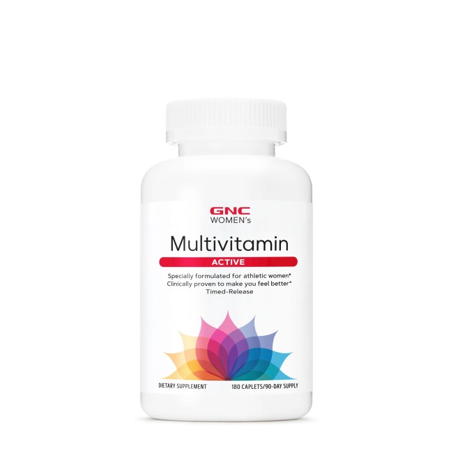 Gnc  Women’s Multivitamin Active Complex De Multivitamine Pentru Femei, 180 Cps