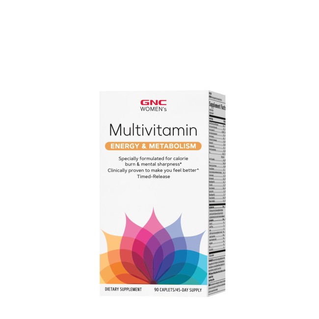 Gnc Women's Ultra Mega Energy & Metabolism, Complex De Multivitamine Pentru Femei, 90 Tb Gnc Women's Ultra Mega Energy & Metabolism, Complex De Multivitamine Pentru Femei, 90 Tb