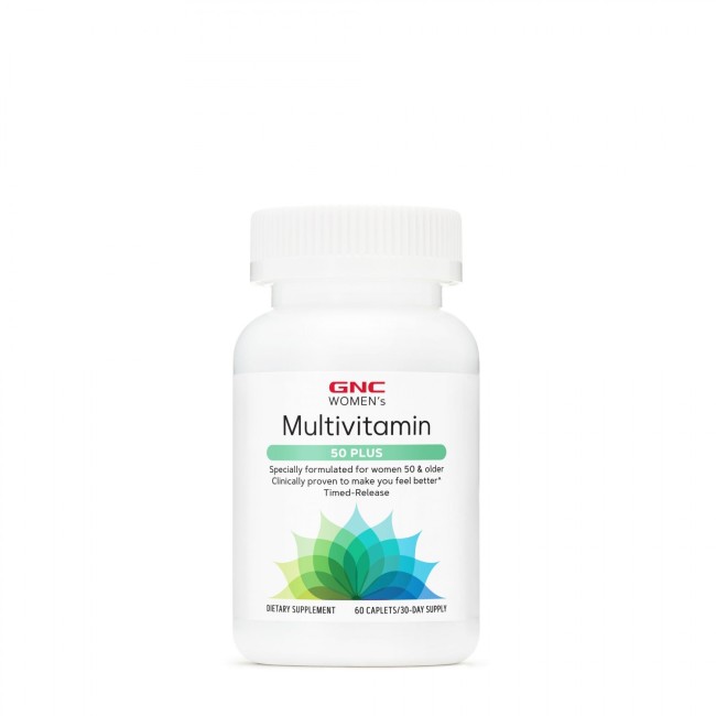 Gnc Women's 50 Plus, Multivitamine Si Minerale Pentru Femei, 60 Cps Gnc Women's 50 Plus, Multivitamine Si Minerale Pentru Femei, 60 Cps