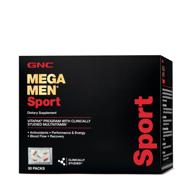 Gnc Mega Men Sport Vitapak Program, Complex De Multivitamine Pentru Barbati Vitapak, 30 Pachetele