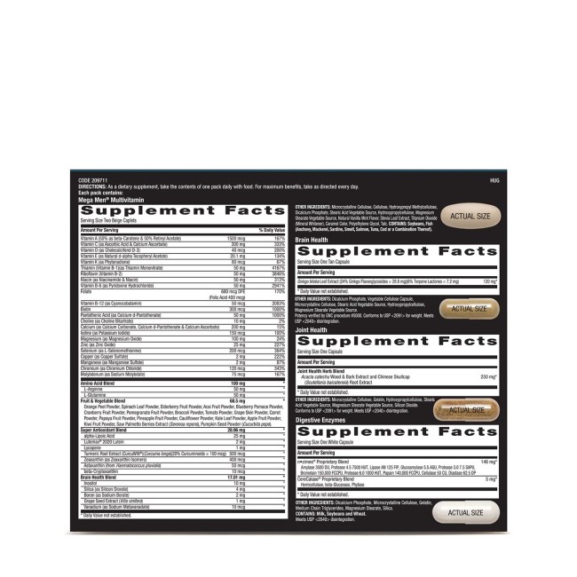 Gnc Mega Men Whole Body Vitapak Program, Complex De Multivitamine Pentru Barbati, Pentru Intregul Organism, 30 Pachetele Gnc Mega Men Whole Body Vitapak Program, Complex De Multivitamine Pentru Barbati, Pentru Intregul Organism, 30 Pachetele