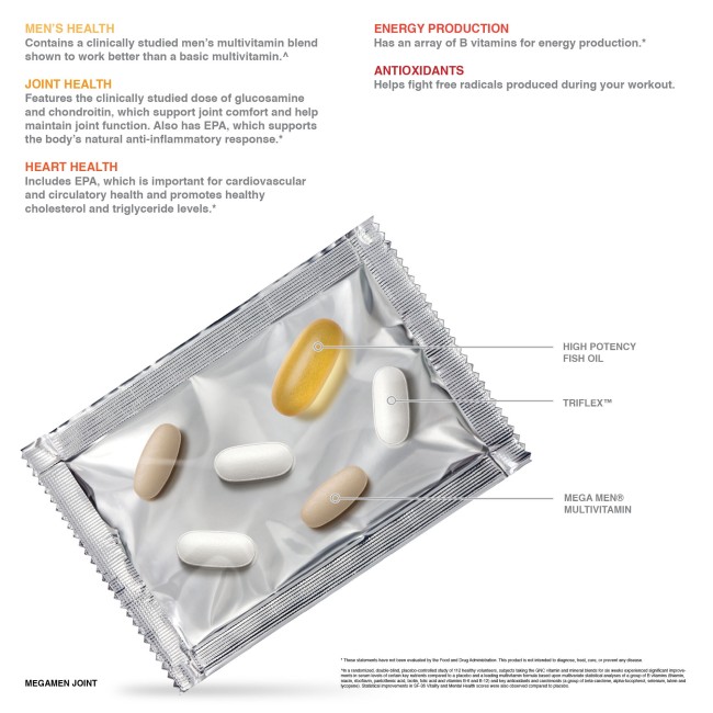 Gnc Mega Men Joint Vitapak, Program Pentru Sanatatea Articulatiilor, 30 Pachetele Gnc Mega Men Joint Vitapak, Program Pentru Sanatatea Articulatiilor, 30 Pachetele