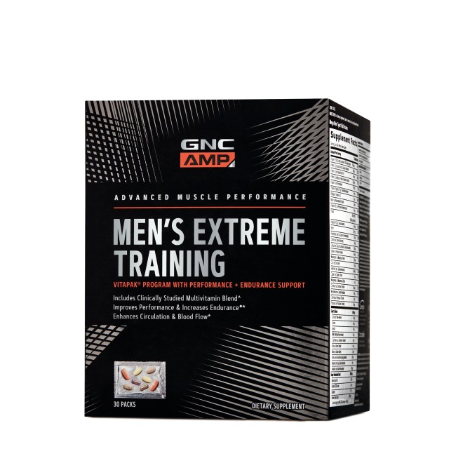 Gnc Amp Men's Extreme Training, Program Vitapak Pentru Performanta Si Anduranta, 30 Pachete Gnc Amp Men's Extreme Training, Program Vitapak Pentru Performanta Si Anduranta, 30 Pachete