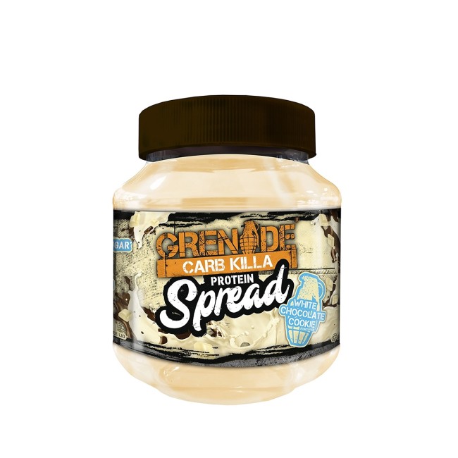 Carb Killa Protein Spread, Crema Proteica Tartinabila, Cu Aroma De Prajitura Cu Ciocolata Alba, 360 G