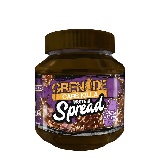 Carb Killa Protein Spread, Crema Proteica Tartinabila, Cu Aroma De Ciocolata Cu Bucati De Alune, 360 G Carb Killa Protein Spread, Crema Proteica Tartinabila, Cu Aroma De Ciocolata Cu Bucati De Alune, 360 G