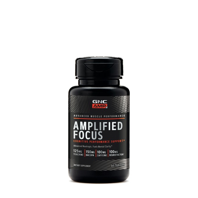Gnc Amp Amplified Focus, 60 Tb Gnc Amp Amplified Focus, 60 Tb