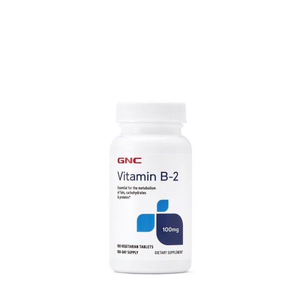 Gnc Vitamin B-2 100 Mg, 100 Tb