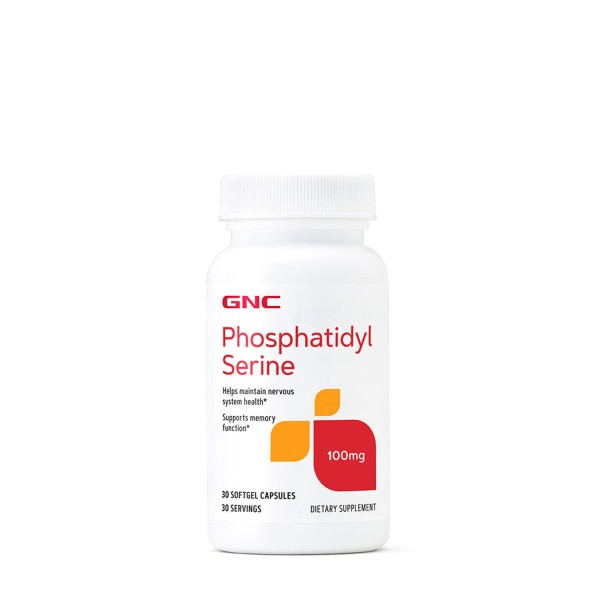 Gnc Phosphatidyl Serine 100 Mg, Fosfatidil Serina, 30 Cps