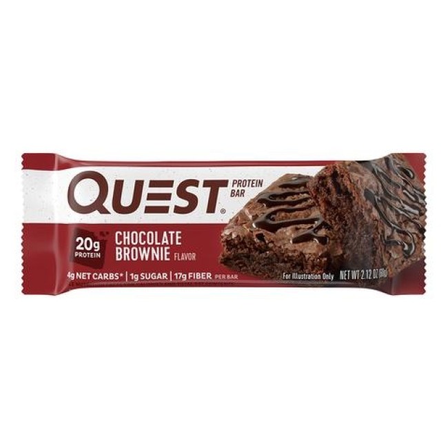 Quest Protein Bar, Baton Proteic, Cu Aroma De Prajitura Cu Ciocolata, 60g Quest Protein Bar, Baton Proteic, Cu Aroma De Prajitura Cu Ciocolata, 60g