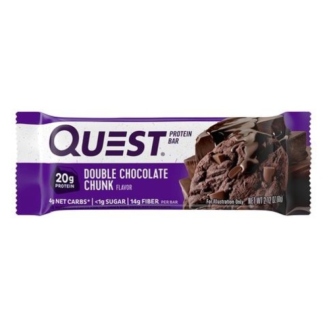 Quest Protein Bar, Baton Proteic, Cu Aroma De Ciocolata, 60g Quest Protein Bar, Baton Proteic, Cu Aroma De Ciocolata, 60g